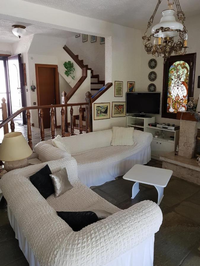 Beachfront Villa 100M From Sea For Up To 10 Guests Siviri Exterior foto