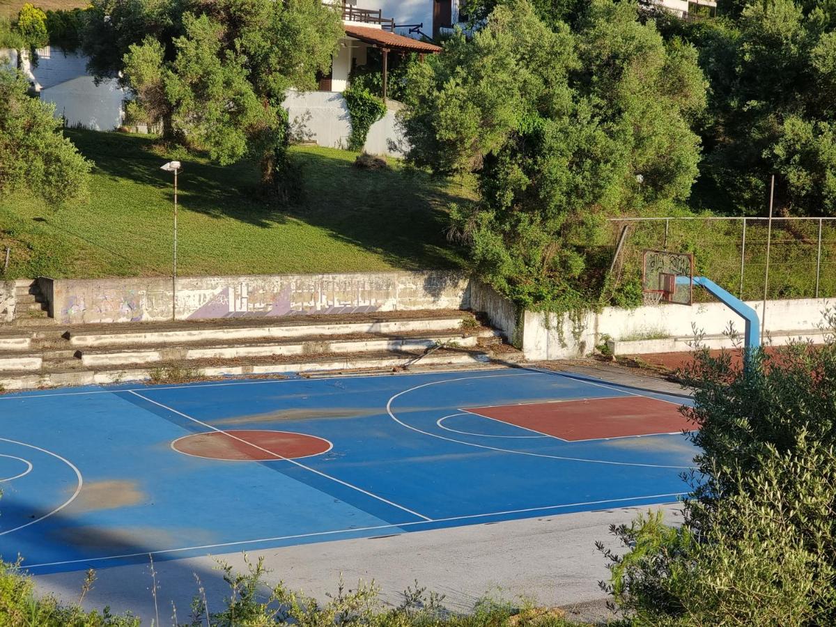 Beachfront Villa 100M From Sea For Up To 10 Guests Siviri Exterior foto