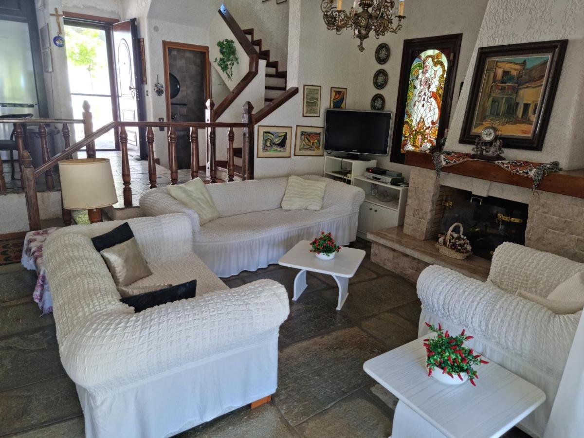 Beachfront Villa 100M From Sea For Up To 10 Guests Siviri Exterior foto
